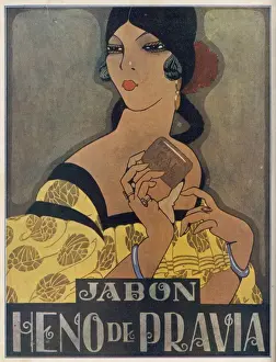 Toiletries Prints: Advert / Pravia Soap 1916