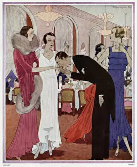 Images Dated 19th February 2016: Advertisement for Premet fashions