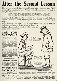 Bradshaw Prints: Advertisement for the Press Art School
