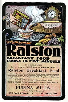 Advert, Purina Mills, Ralston Breakfast Food