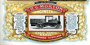 Advert, R G Morton, Engineers, Errol, Scotland