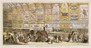 Gigantic Prints: Advert / Railway Station