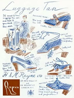 Images Dated 28th July 2017: Advert for Raynes shoes 1937