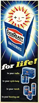 Advertisement, Ever Ready Batteries