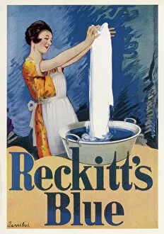 Cleaning Collection: Advert / Reckitts Blue