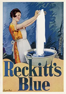 Admiration Gallery: Advert / Reckitts Blue