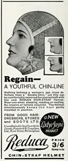 Prevent Prints: Advert for Reduca chin-strap helmet 1933