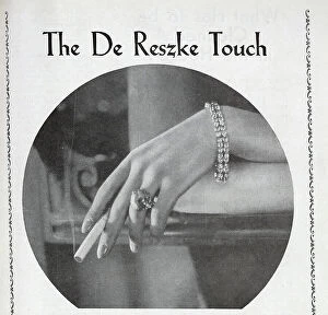 Minor Collection: Advert for De Reszke Minors, a range of cigarettes smaller than their standard Americans range