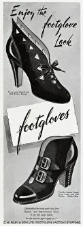 Heel Prints: Advert for Riley shoes 1948