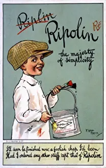 Majesty Prints: Advert / Ripolin Paint