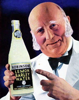 Lemon Collection: Advert, Robinson's Lemon Barley Water