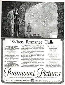 Calls Collection: Advert, When Romance Calls, Paramount Pictures