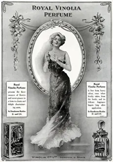 Fragrance Prints: Advert for Royal Vinolia perfume 1912