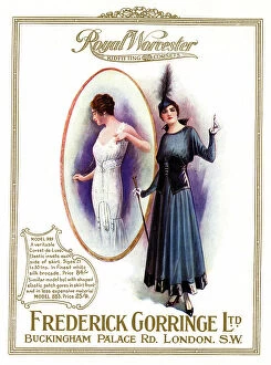 Corset Collection: Advert, Royal Worcester Kidfitting Corsets