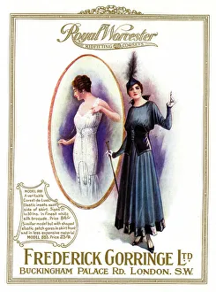Corset Collection: Advert, Royal Worcester Kidfitting Corsets