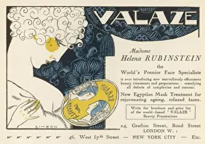 Toiletries Prints: Advert / Rubinstein 1920