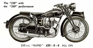 Whitworth Collection: Advert, Rudge-Whitworth 250 cc Rapid motorcycle