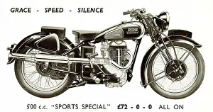 Silence Prints: Advert, Rudge-Whitworth 500 cc Sports Special Motor Cycle