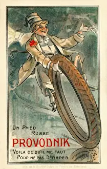 Prevent Prints: Advertising Russian Pneumatic Tyres in Belgium