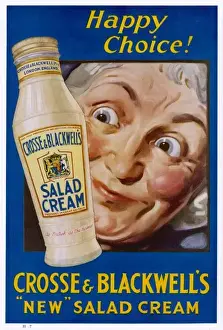 Crosse Prints: Advert / Salad Cream 1932
