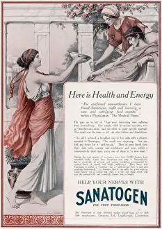 Nerves Prints: Advert / Sanatogen Tonic