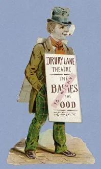 Advert/Sandwich Man 19C