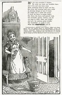 Floors Prints: Advert for Sapolio cleaning soap 1887