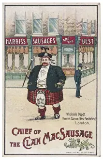 Advert / Sausages / Harris