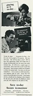 Bonds Prints: Advert for Saving Bonds for your childrens future 1942