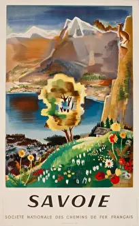 Savoie Prints: Advertisement for Savoie, France