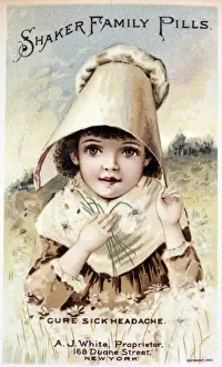 Shaker Prints: Advertisement for Shaker Family Pills