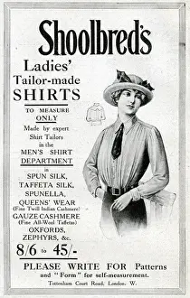 Expert Prints: Advertisement for Shoolbreds ladies shirts