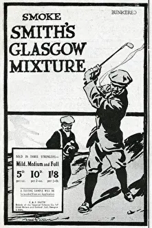 Bunker Prints: Advertisement for Smiths Glasgow Mixture