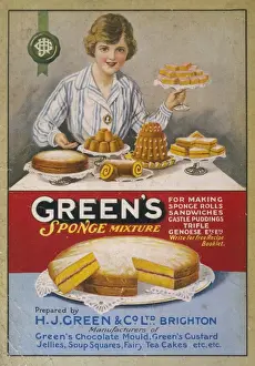 Sponge Prints: Advert / Sponge Mixture
