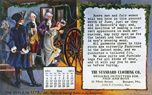 Advert for Standard Clothing, Bangor, Maine, USA