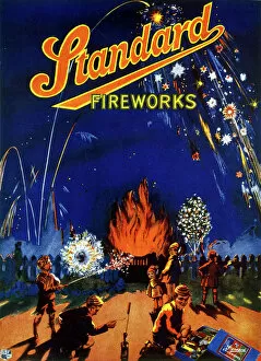 Images Dated 29th January 2019: Advert, Standard Fireworks