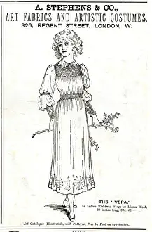 Stephens Prints: Advert, A Stephens & Co, Artistic Costumes