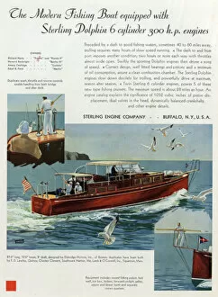 Advert, Sterling Engine Company, Modern Fishing Boat
