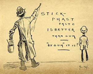 Advertisement for Stickphast Paste
