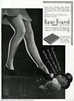 Advert for Stockings by Bear Brand 1933