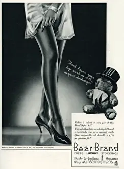 Advert for Stockings by Bear Brand 1934