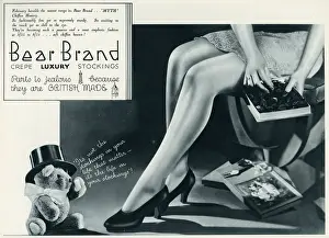Advert for Stockings by Bear Brand 1934