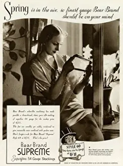 Advert for Stockings by Bear Brand 1935