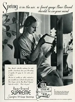 Advert for Stockings by Bear Brand 1935