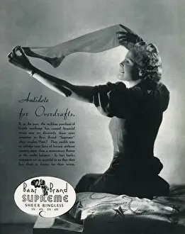 Advert for Stockings by Bear Brand 1938