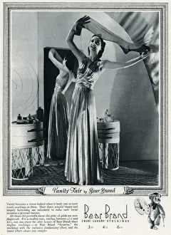 Advert for Stockings by Bear Brand 1939