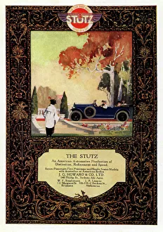 Automotive Prints: Advertisement for The Stutz Motor Company