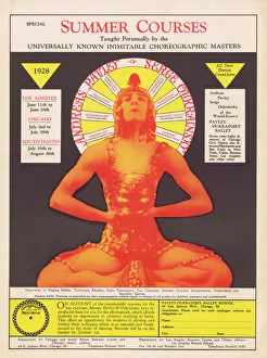 Angeles Gallery: Advert for Summer Courses being given by Andreas
