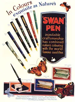 Advert, Swan Fountain Pen
