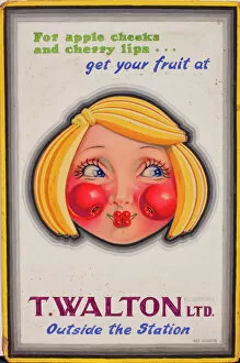 Advertisement for T Walton Ltd, fruiterer